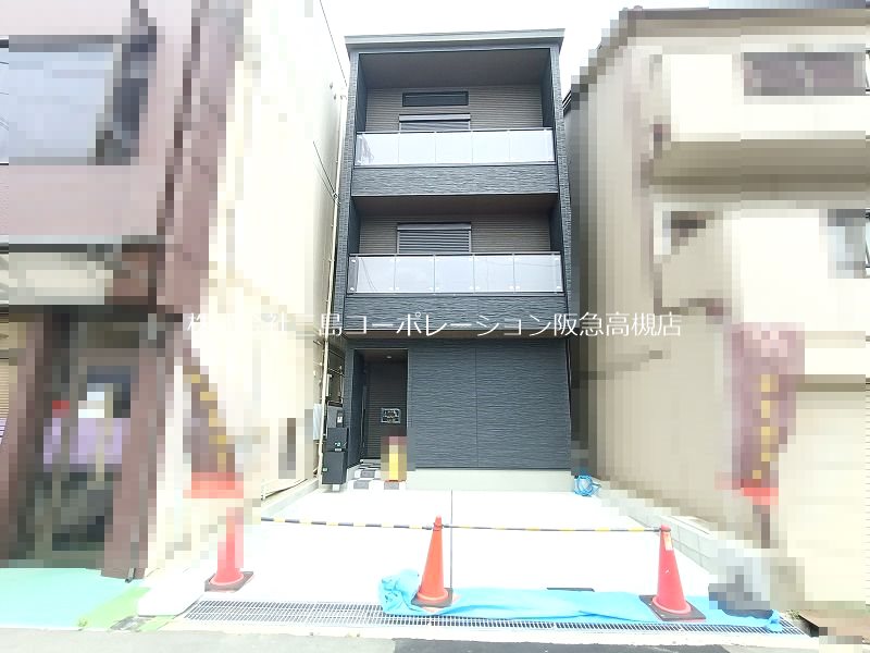 高槻市津之江町1丁目　新築一戸建 外観写真