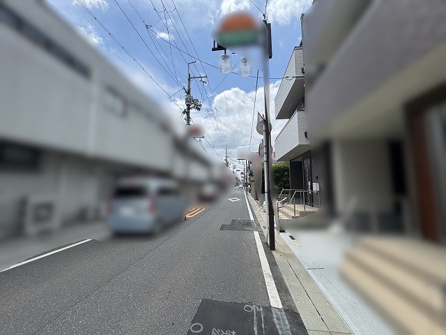 前面道路幅員 約6.8m!陽当たり良好です。 高槻市昭和台町2丁目 新築一戸建 C号地 その他