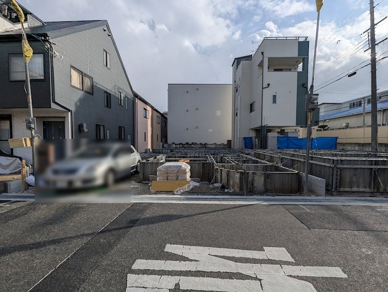 摂津市千里丘２丁目　３号棟　新築一戸建   外観写真