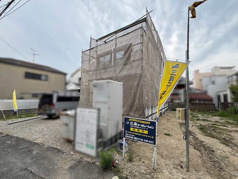 茨木市島2丁目　新築一戸建　B号地 外観写真