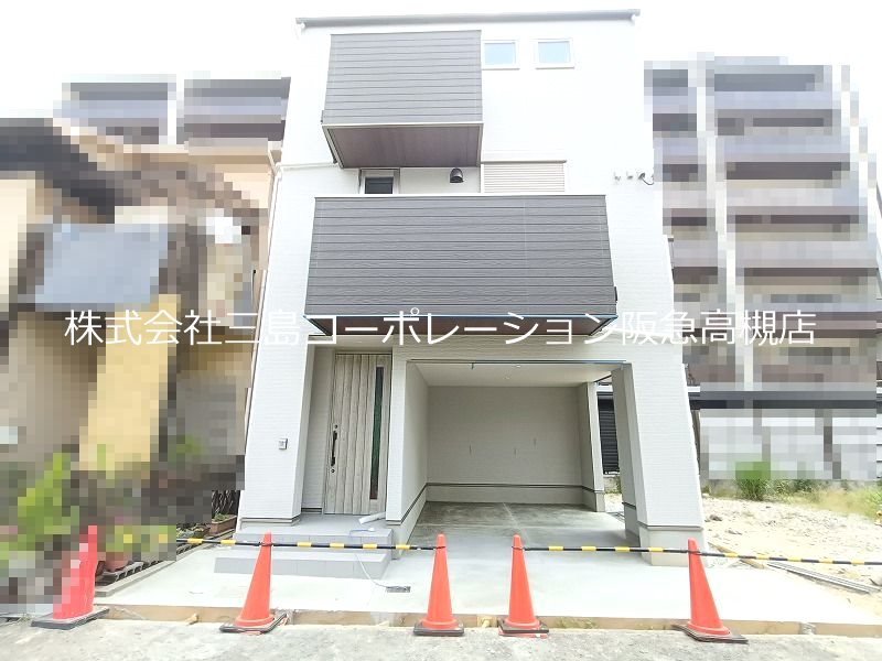 高槻市南松原町新築一戸建 外観写真