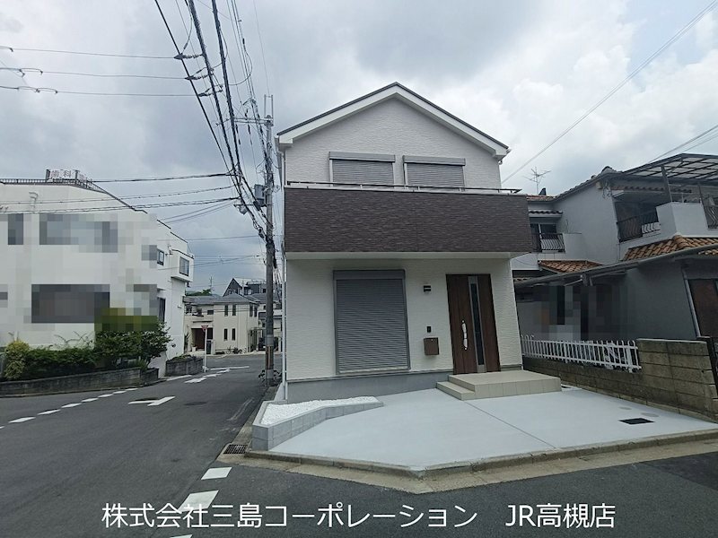高槻市宮が谷町　新築一戸建 外観写真