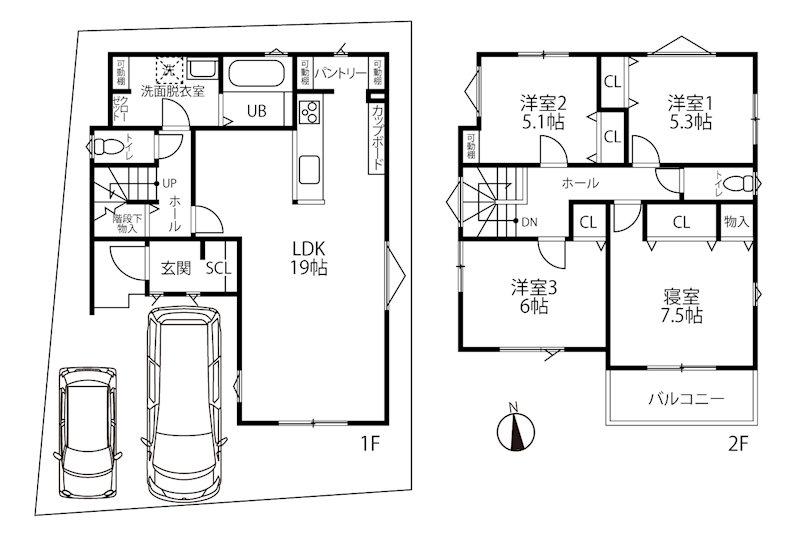 SUMIKA　高槻市栄町4丁目 間取図・土地図