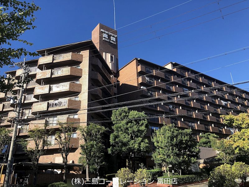 朝日プラザ高槻ウエストヒルズA棟  外観写真