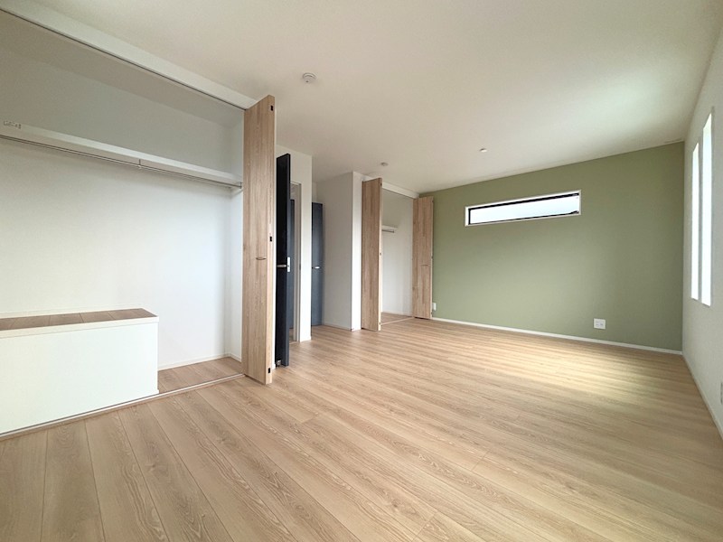 将来的に間仕切りをすることで約6.0帖と約6.5帖の2部屋に分けることができます③ 茨木市目垣一丁目 新築一戸建 3号地 全4区画 その他