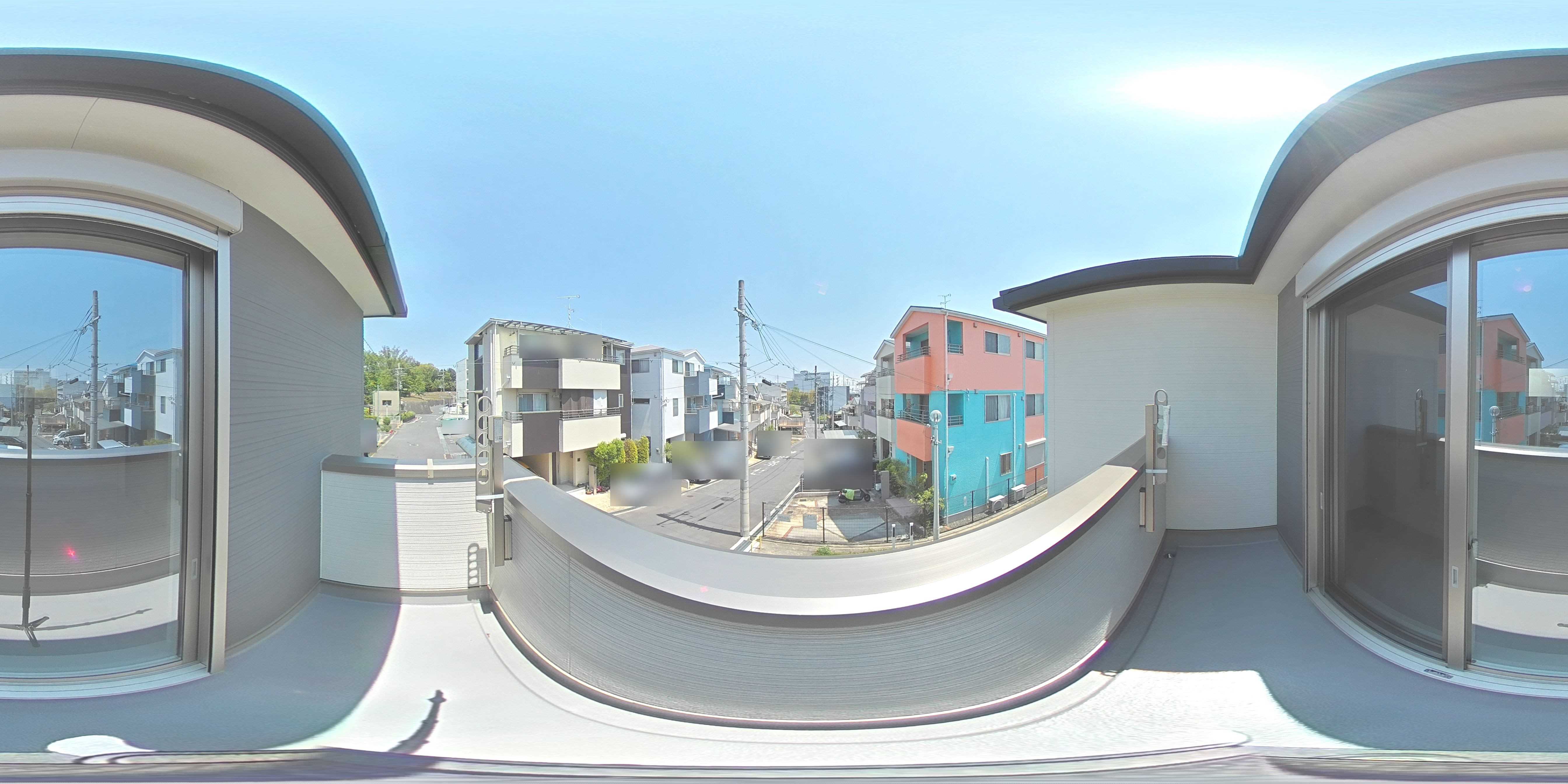 ローズヴィレッジくずはⅢ14号地 現地写真（バルコニー）