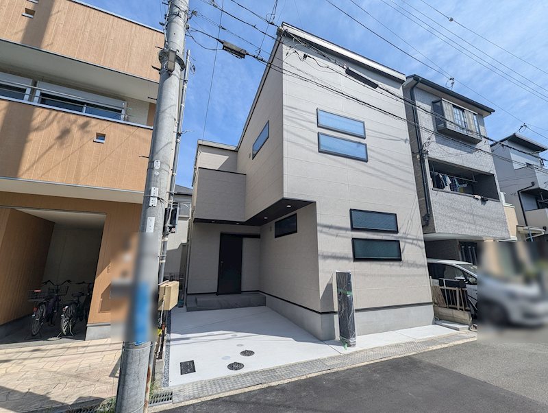 摂津市新在家2丁目 新築一戸建  現地写真