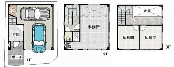 茨木市竹橋町　中古建物 間取り図