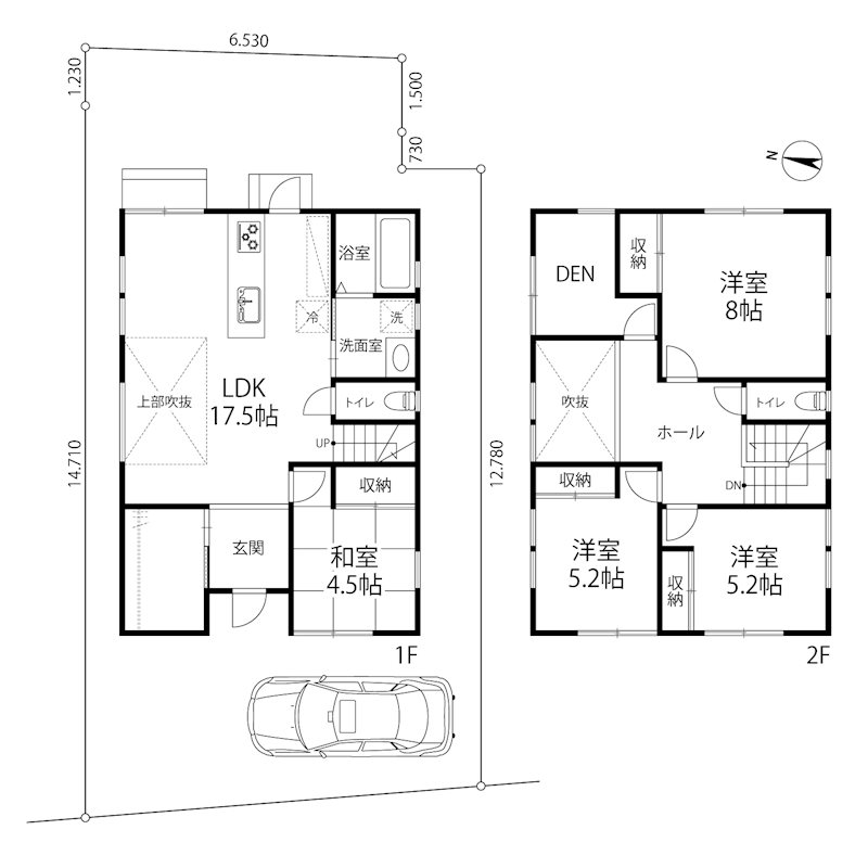 茨木市春日5丁目　全3区画　建築条件付き売土地　C号地 その他