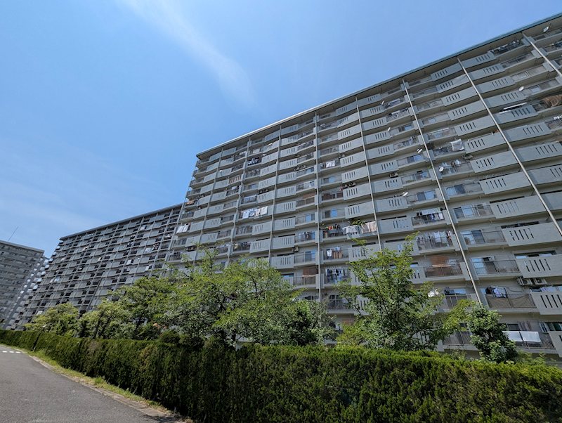 千里山田BC団地A5棟   外観写真