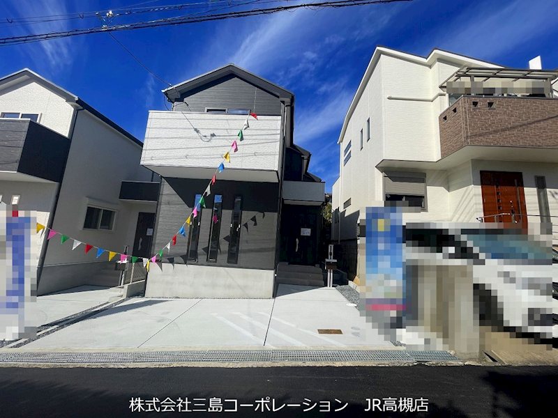 高槻市安岡寺町2丁目　新築一戸建1号棟 外観写真