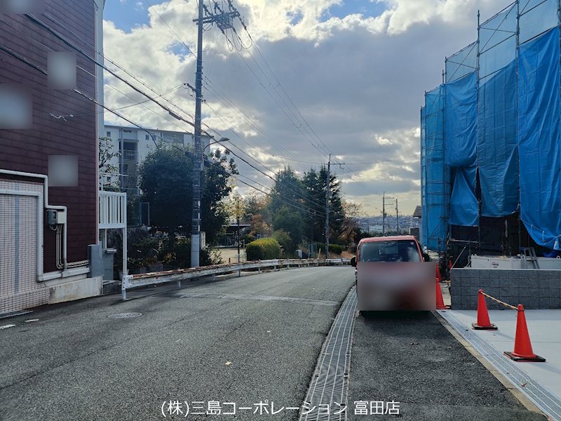 前面道路 高槻市塚原2丁目 新築一戸建 1号地 その他