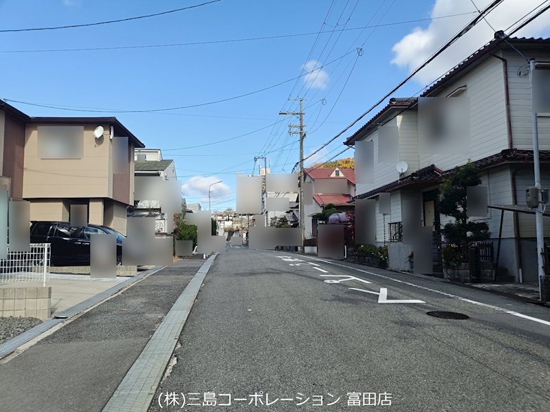 前面道路 高槻市塚原2丁目 新築一戸建 1号地 その他