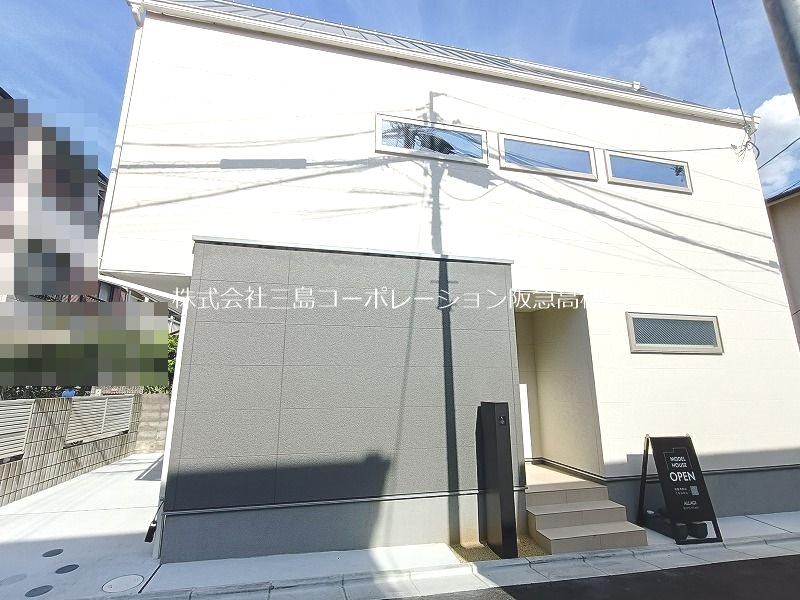 高槻市上田辺町 新築一戸建 外観写真