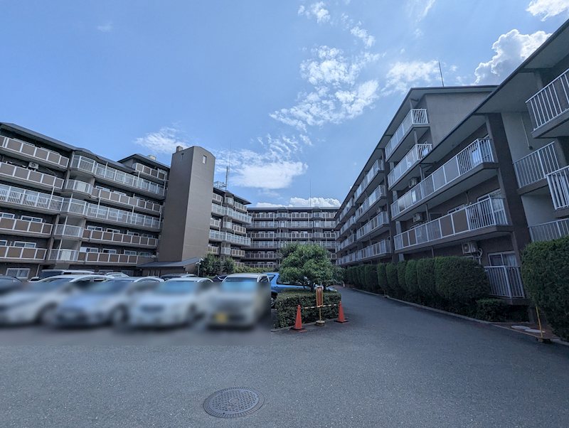 千里山田グリーンハイツ2号棟  外観写真