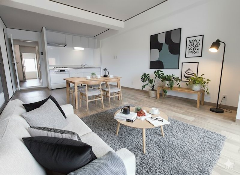 生成AIによる家具配置イメージ メロディハイム茨木A棟 その他