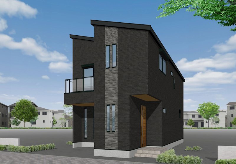 大山崎小字永福寺　新築一戸建 外観写真