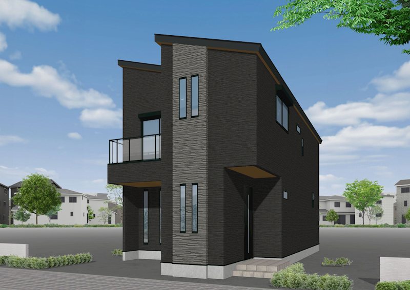 大山崎小字永福寺　新築一戸建 外観写真