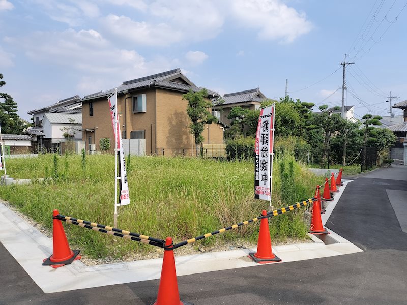 茨木市西河原1丁目　全10区画　建築条件付売土地(4号地)  外観写真