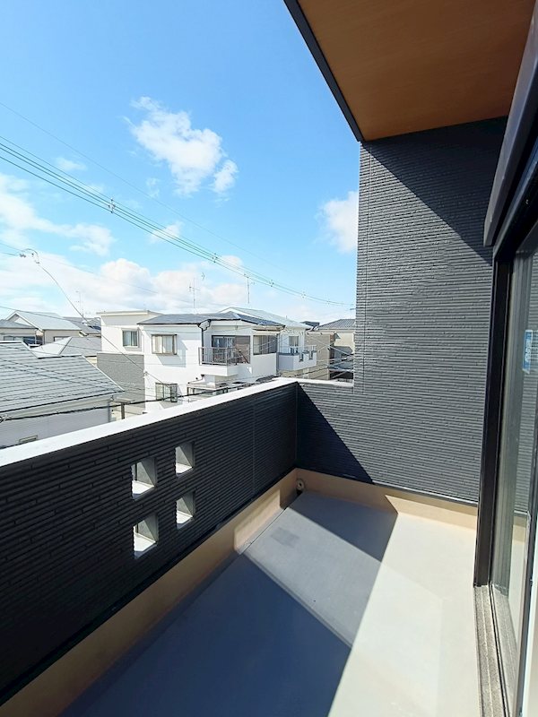現地バルコニー 高槻津之江北町 新築一戸建 その他
