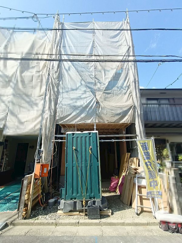 棟上げ工事完了しました 高槻市安満中の町 新築一戸建 その他