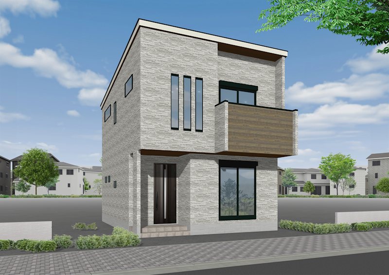 高槻市川添一丁目　新築一戸建 外観写真