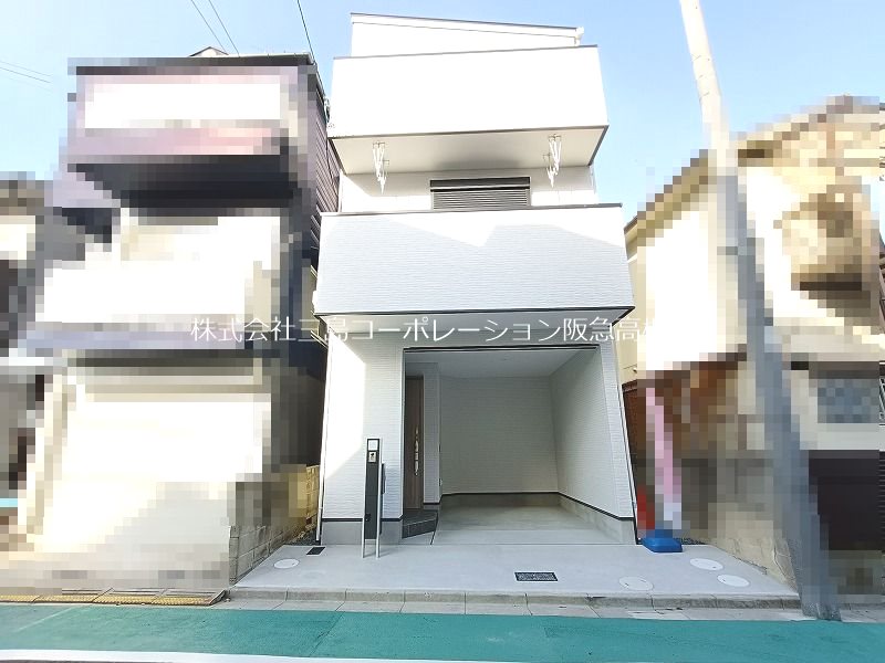 高槻市深沢本町 新築一戸建 外観写真