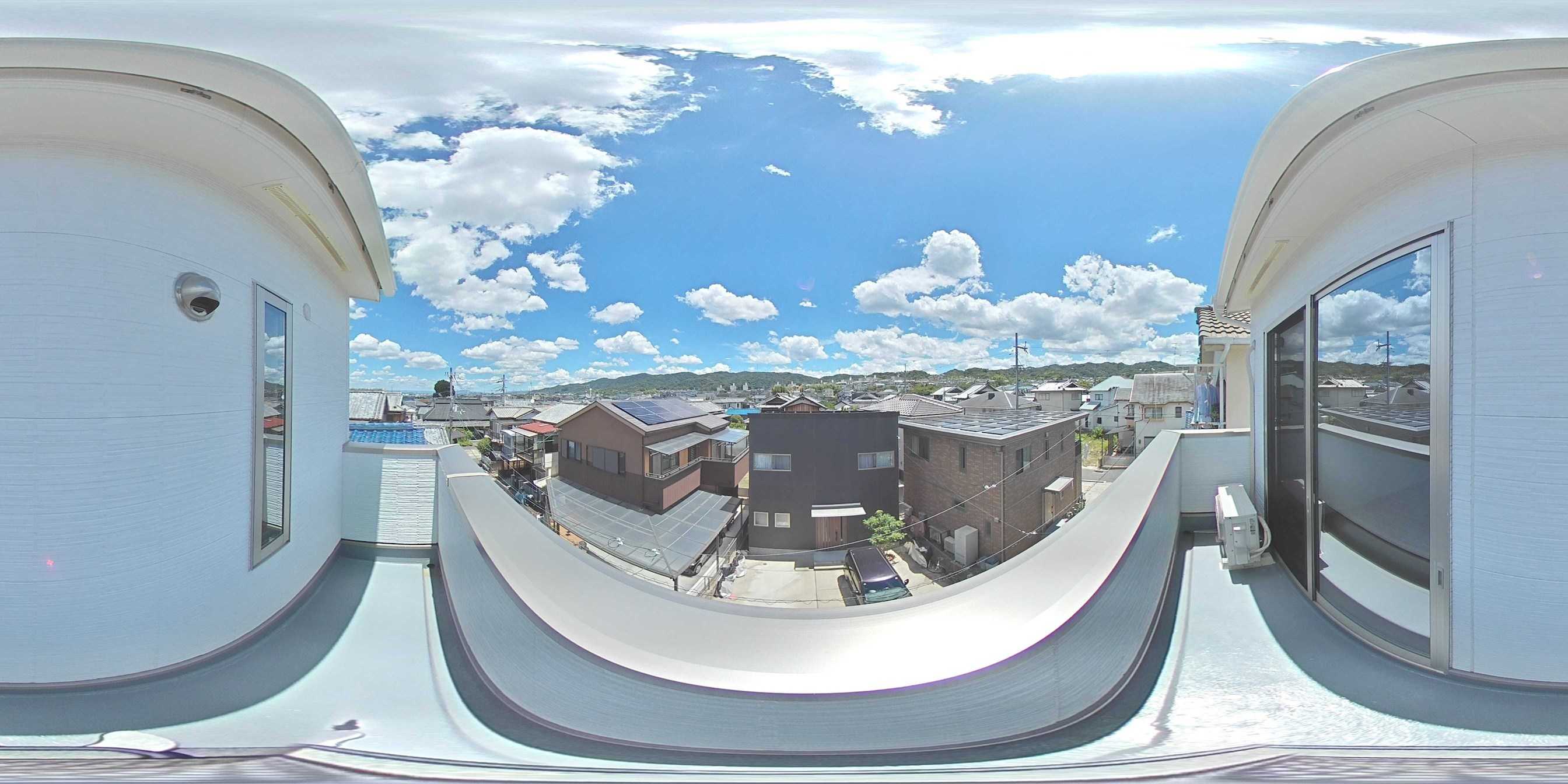 星田2丁目一戸建既存住宅 現地写真（バルコニー）