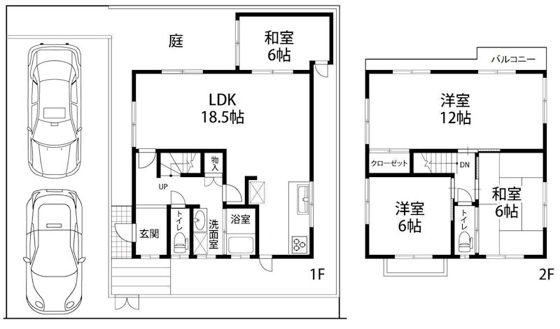 枚方市氷室台1丁目　中古一戸建 間取り図