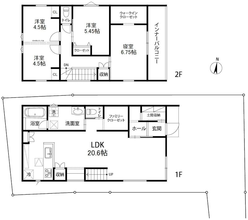 コンフォート氷室町Ⅱ　3号地 間取り図