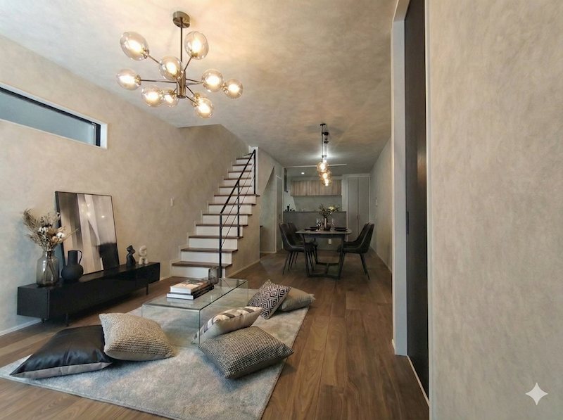 生成AIによる家具配置イメージ画像です。 コンフォート氷室町Ⅱ 3号地 その他