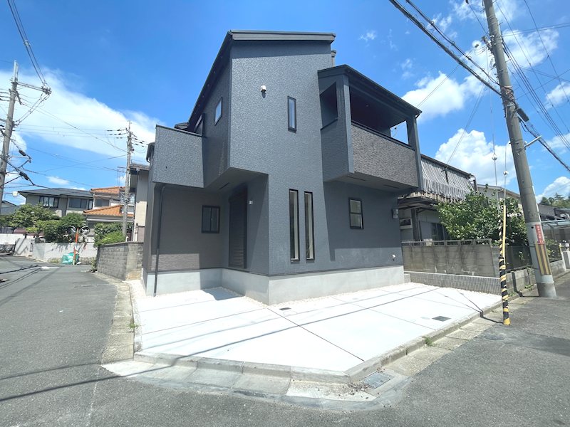 茄子作北町限定1邸南西角地新築分譲住宅 外観写真