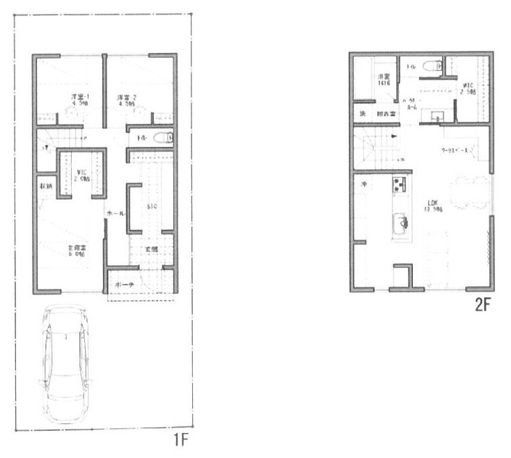 高槻市津之江町1丁目C号地　建築条件付売土地 間取り図