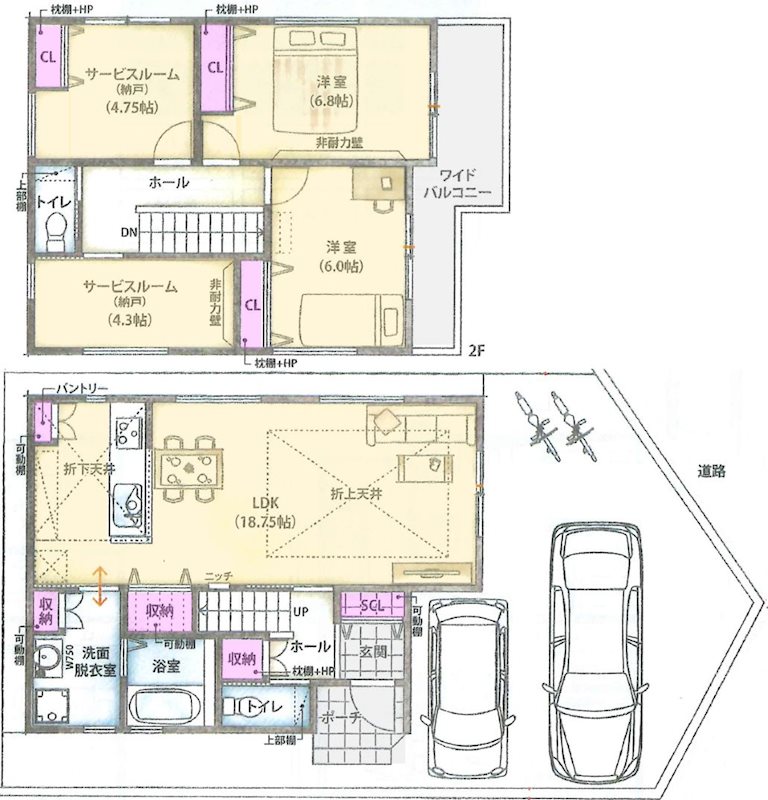 プレサンス アージュ 枚方リバーシティ29号地 間取り図