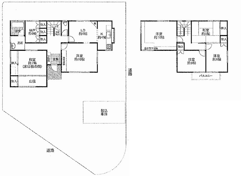 茨木市山手台３丁目　中古一戸建 間取り図