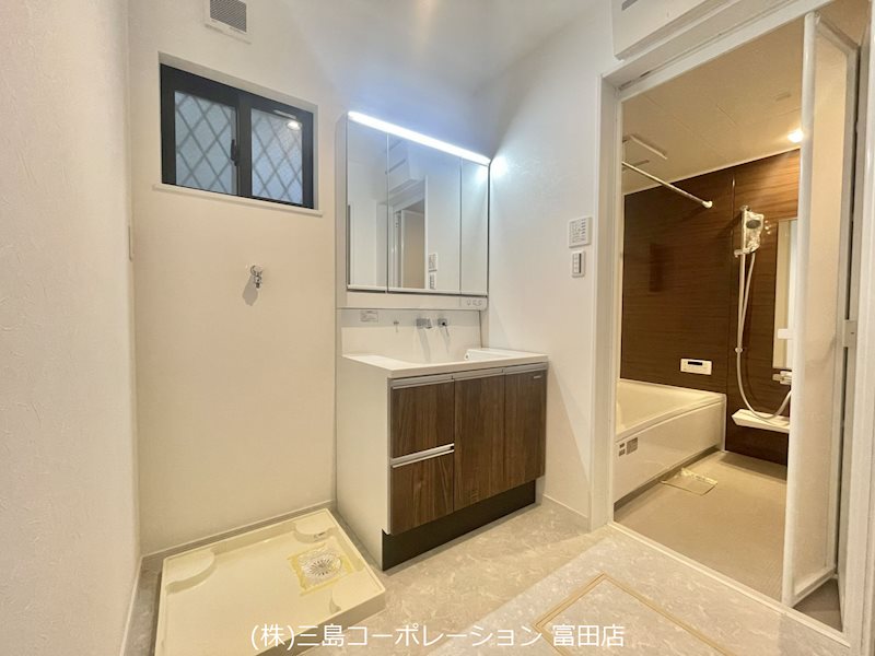 同社施工例写真(洗面室) 高槻市赤大路町 建築条件付売土地 その他