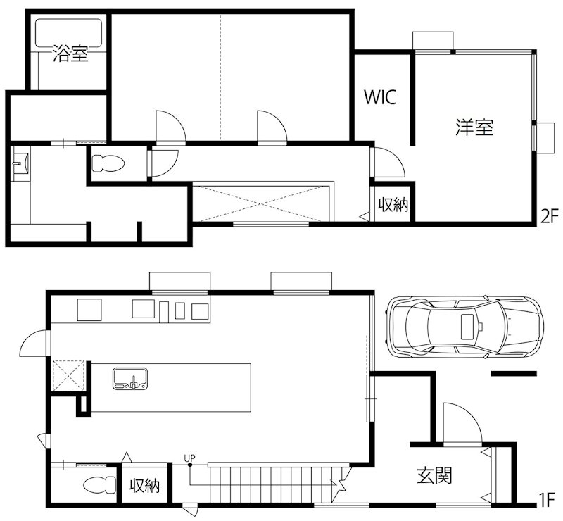 高槻市松が丘1丁目　新築一戸建B号地 間取り図