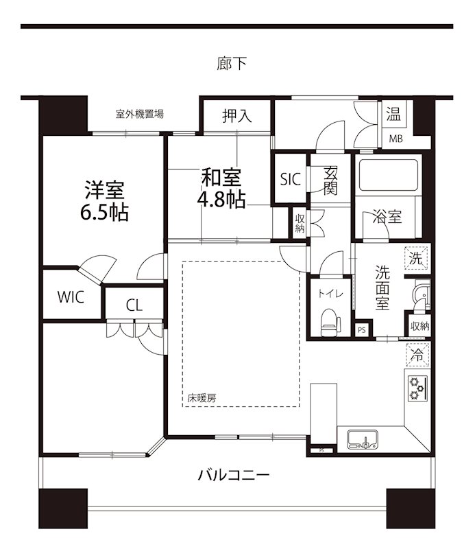 アズメイプリバティ  間取り図