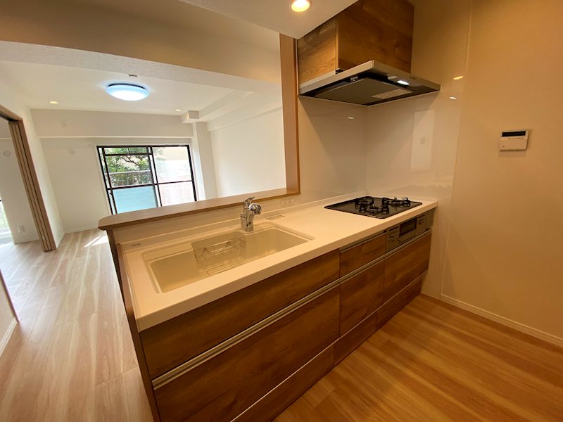 背面に冷蔵庫・収納スペースを配置しやすく使い勝手◎ ライオンズマンション枚方 その他