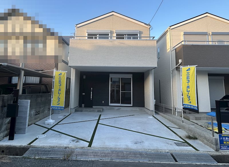 茨木市鮎川3丁目　中古一戸建（未入居物件）　1号地 外観写真