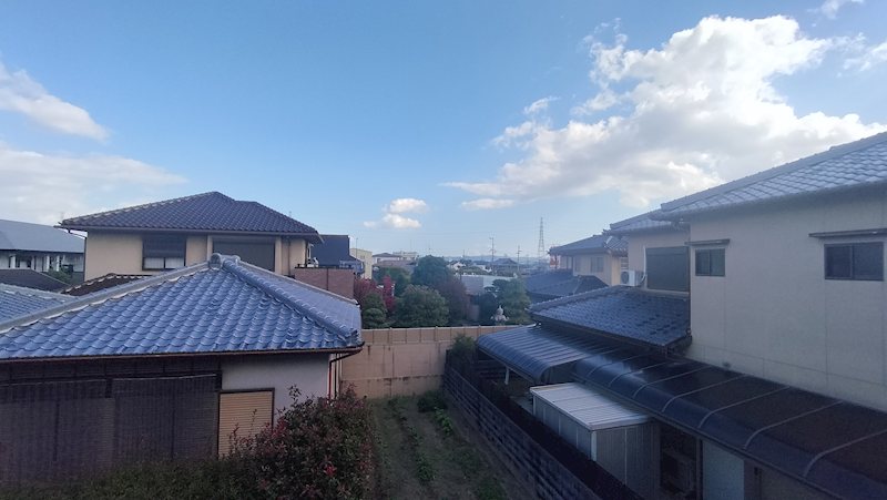 2階バルコニーからの眺望 茨木市鮎川1丁目 新築一戸建 その他