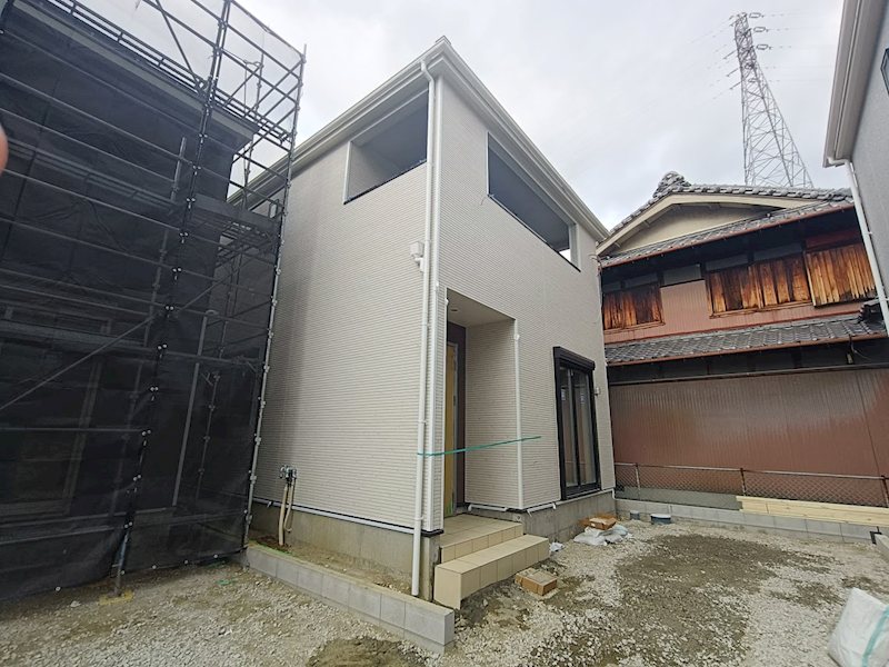 高槻市駅まで徒歩約23分 高槻市野田1丁目2号棟 新築一戸建 外観写真