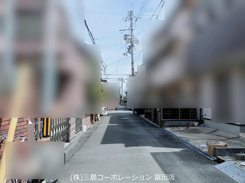前面道路 高槻市氷室町2丁目 新築一戸建 A号地 その他