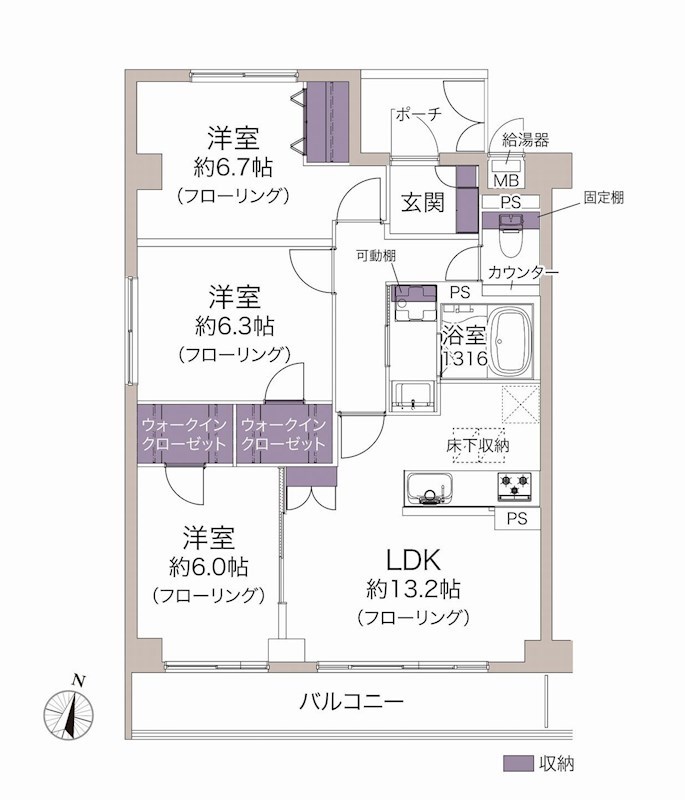 エンゼルハイム千里丘  間取り図