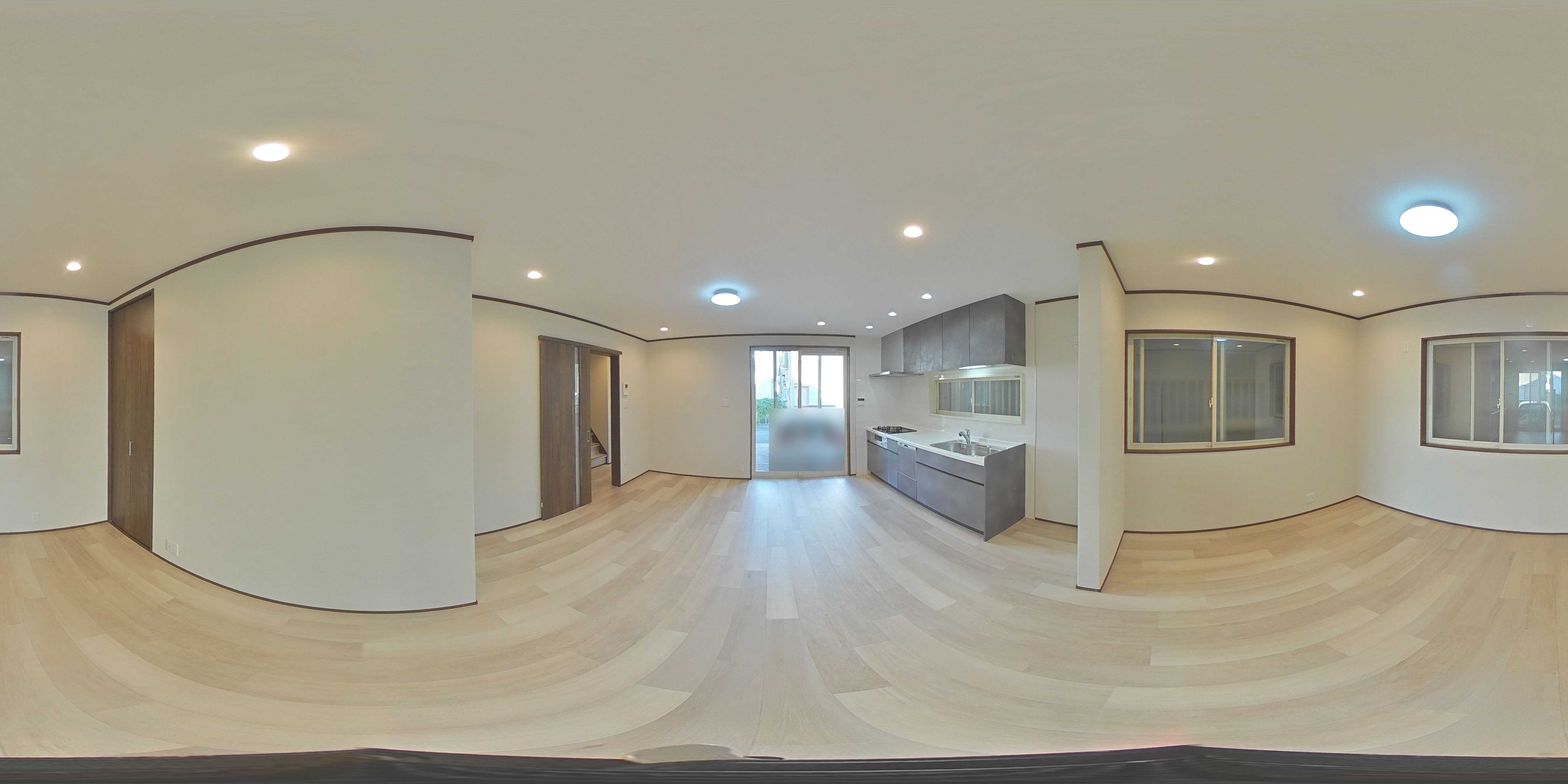 伊加賀西町一戸建再生既存住宅 内観写真（リビング）