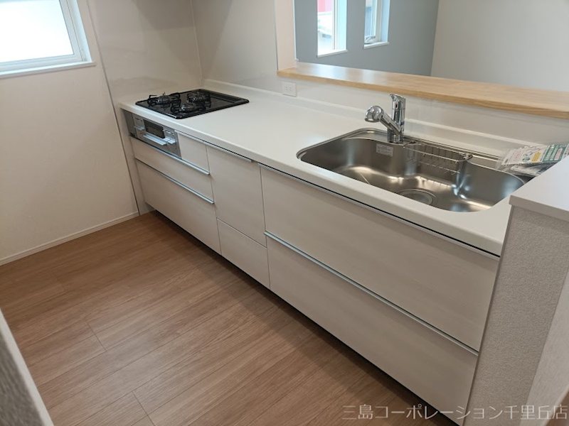 ご家族の様子を見守りながらお料理ができる対面キッチン 第1南別府町 新築一戸建 1号地 その他