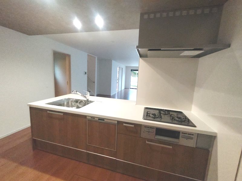 ご家族とのコミュニケーションが取れやすい食洗器付対面式カウンターシステムキッチン 菅相塚町新築2区画分譲地内限定1邸1号棟 その他