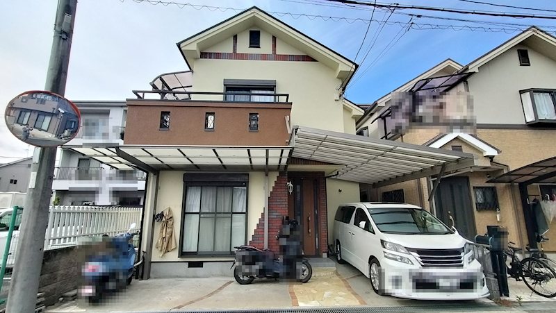 茨木市上野町　中古一戸建 外観写真