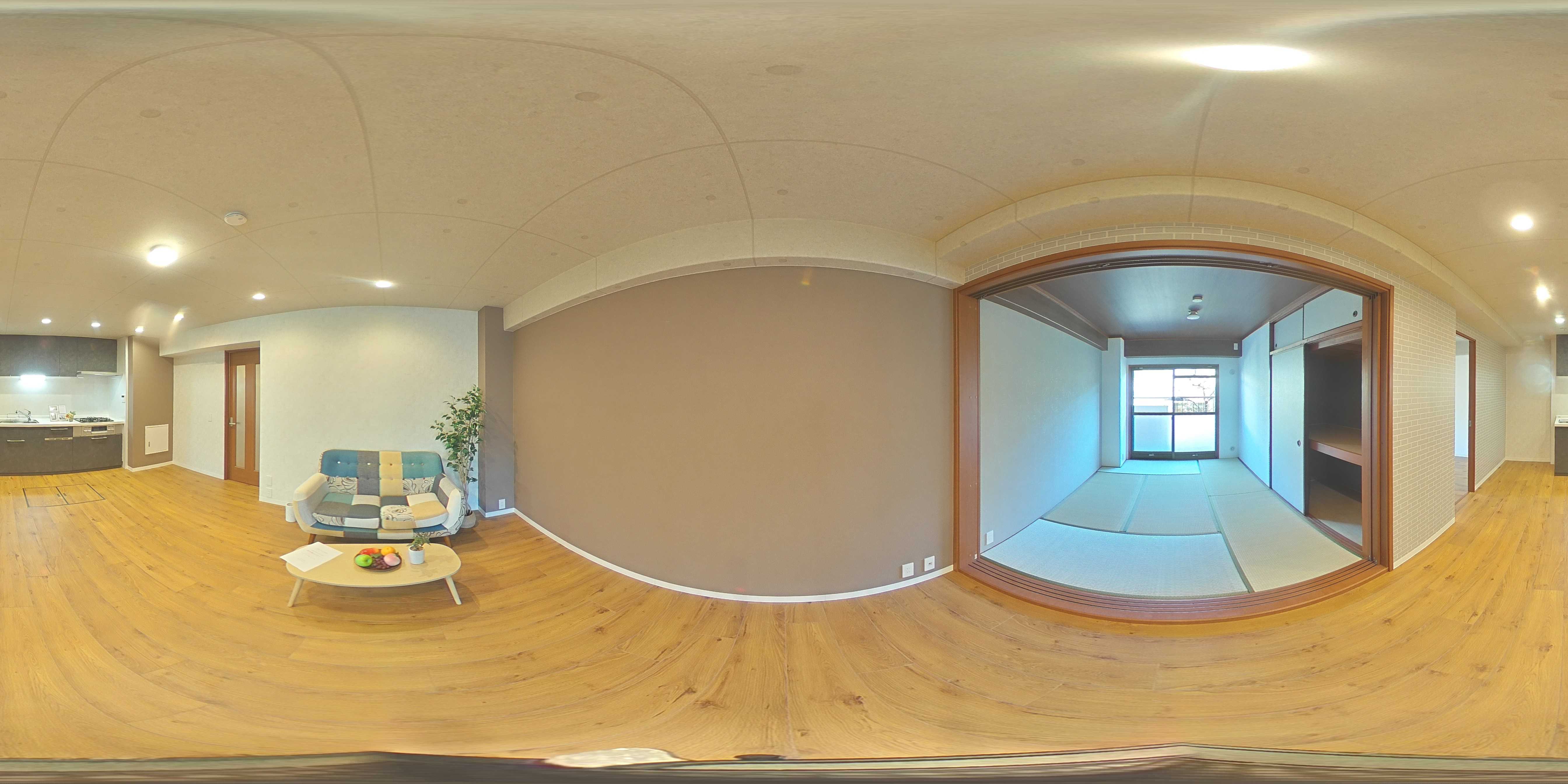ライオンズマンション枚方 内観写真（リビング）