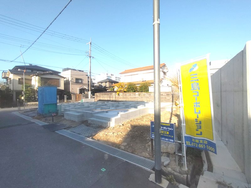 閑静な住宅地内に2区画新規分譲地、モデルハウスあります 東香里1丁目Hartfulltown2区画新築分譲住宅B号棟 その他